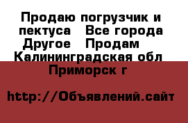 Продаю погрузчик и пектуса - Все города Другое » Продам   . Калининградская обл.,Приморск г.